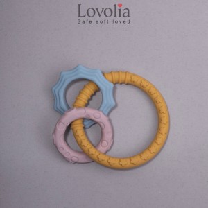 دندانگیر سیلیکونی حلقه ای Lovolia