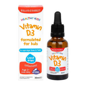 قطره ویتامین D3 کودکان هلند اند بارت  Holland & Barrett