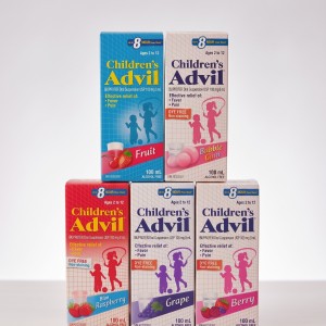 شربت مسکن و تب بر کودکان ادویل Advil ایبوپروفن