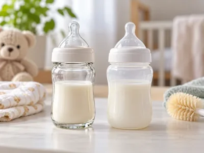 شیشه شیر شیشه‌ای یا پلاستیکی؛ کدام بهتر است؟
