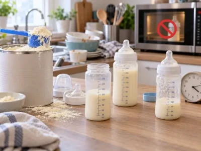 نحوه صحیح آماده کردن شیر خشک برای نوزاد