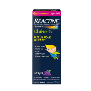 شربت ضدحساسیت و آلرژی Reactine