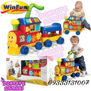 واکر طرح قطار موزیکال 3 کاره برند وین‌ فان winfun