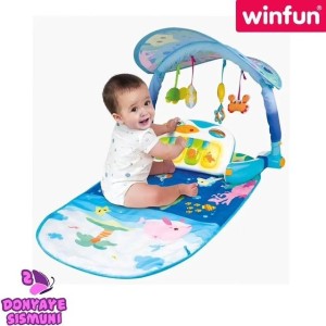 پلی‌ جیم و تشک بازی طرح اقیانوس برند وین‌ فان WINFUN