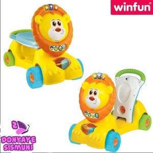 واکر و اسکوتر 3 کاره طرح شیر برند وین‌ فان WinFun