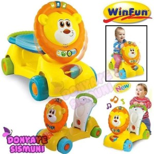 واکر و اسکوتر 3 کاره طرح شیر برند وین‌ فان WINFUN