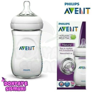 شیشه شیر طلقی و پیرکس 260 میل اونت Avent