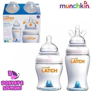 شیشه‌ شیرهای برند آمریکایی مانچکین MUNCHKIN