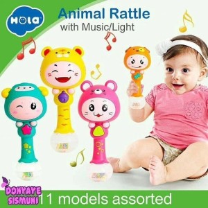 جغجغه‌ عروسکی برند هالی‌ تویز HOLA TOYS