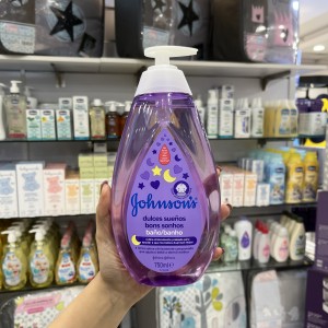 شامپو سر و بدن 750 میل بنفش جانسون JOHNSONS