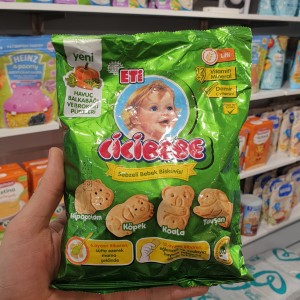 بیسکوییت طرح حیوانات کودک گرمی چی چی به به cicibebe