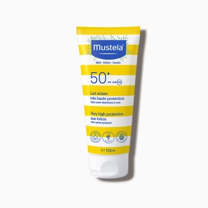 لوسیون ضد آفتاب با قدرت محافظت بالا 100 میل ماستلا Mustela