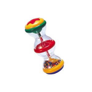 اسباب بازی جغجغه ای استوانه دانه رنگی تولو TOLO