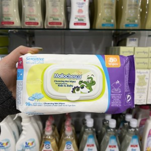 دستمال مرطوب نوزاد مالوچسکا 80 عددی MALLOCHESCA