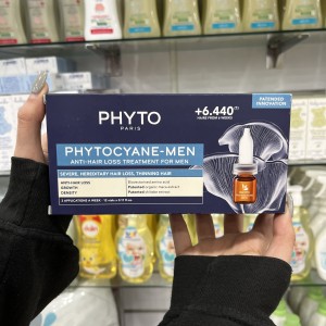 سرم ضد ریزش مو فیتوسیان PHYTOCYANE فیتو Phyto مخصوص آقایان