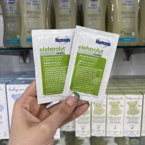 پودر الکترولیت humana برای از بین بردن عوارض کم آبی برای بعد از اسهال و تهوع