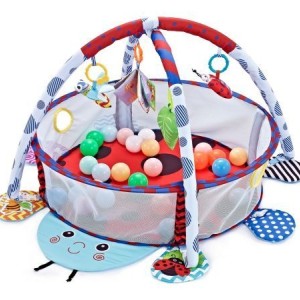 تشک بازی توپ دار کیکابو Kikka Boo طرح کفش دوزک