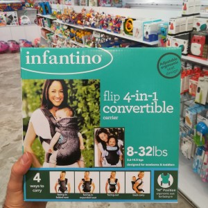 آغوشی 4 حالته برند اینفنتینو INFANTINO