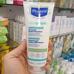 شامپو سر و بدن ژل استلاتوپیا ماستلا Mustela حجم 200 میلی لیتر