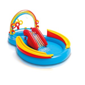 استخر بادی کودک سرسره دار اینتکس INTEX 57453