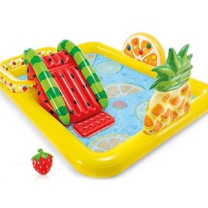 استخر بادی سرسره دار اینتکس طرح میوه اینتکس INTEX 57185