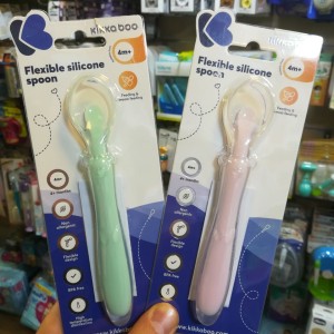 قاشق  سیلیکونی کیکا بو kikka boo