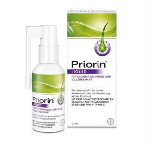 اسپری مایع پریورین بایر Priorin Liquid for Hair Loss Bayer تولید آلمان 50 میل