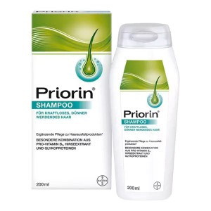 شامپو ضد ریزش مو پریورین بایر Priorin Shampoo for Hair Loss Bayer تولید آلمان 200 میل