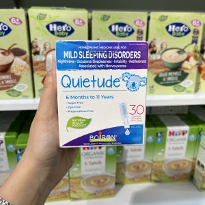 قطره خواب بایورن BOIRON Quietude مناسب برای 6 ماه تا 11 سال