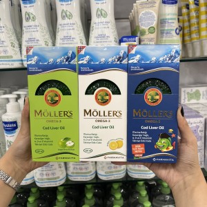 شربت امگا 3 مولرز Moller's OMEGA 3 مناسب برای 3+ سال