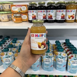 آب میوه ارگانیک هیپ Hipp مناسب برای 4+ ماه