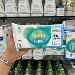 دستمال مرطوب پمپرز آکوا pampers
