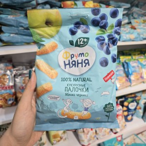 اسنک‌ طبیعی و ارگانیک برند نیان  +12 ماه nyanya