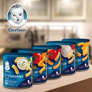 اسنک های پفکی طبیعی گربر Gerber