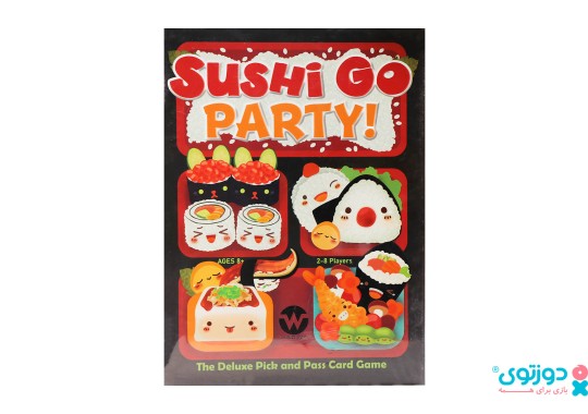 بازی فکری سوشی گو پارتی (Sushi Go Party)