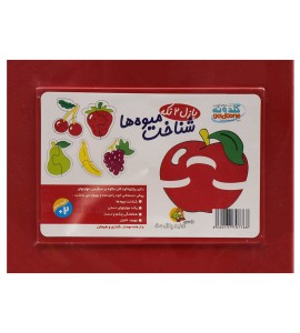 پازل دو تکه شناخت میوه ها