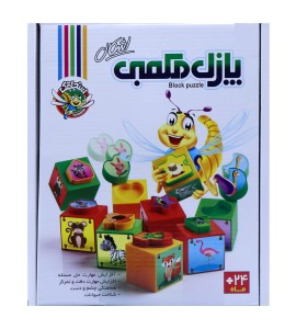 پازل مکعبی اشکال سنجاقک