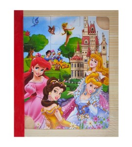 پازل چوبی کتابی پرنسس ها