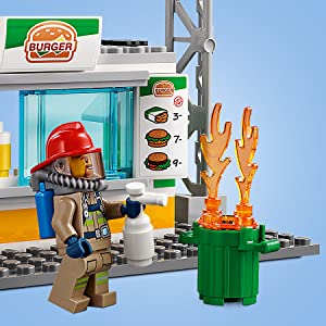 لگو نجات همبرگر (Lego 60214) - دوزتوی