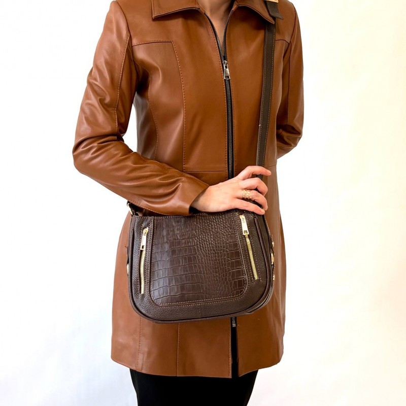 کیف چرم زنانه مدل یاسمین