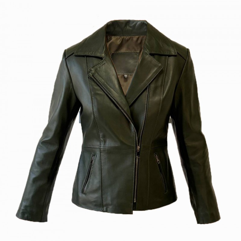 کت چرم زنانه مدل سانیا