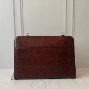 کیف چرم طبیعی زیپدار جیب دار