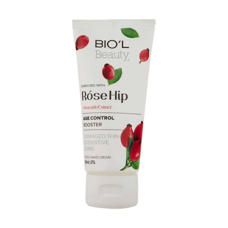 کرم دست و صورت بیول مدل Rose Hip حجم 60 میلیلیتر