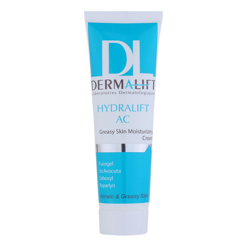 کرم مرطوب‌کننده درمالیفت مدل Hydralift AC Cream مناسب پوست‌های چرب حجم 50 میلی‌لیتر