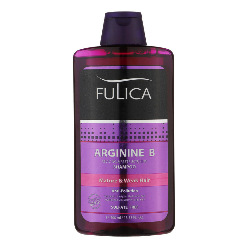 شامپو تقویت‌کننده مو فولیکا مدل Arginine B وزن 400 گرم