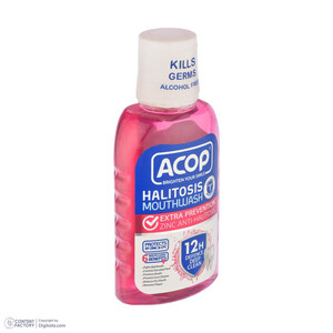 دهان شویه آکوپ مدل Halitosis حجم 300 میلی لیتر