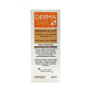 سرم تقویت کننده مو و ابرو درماسیف مدل Anti hair loss حجم 50 میلی لیتر