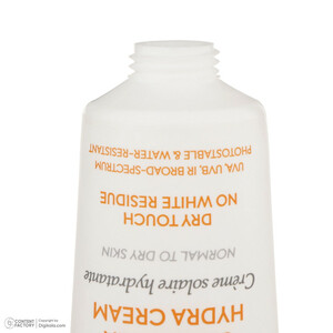 کرم ضدآفتاب بی‌رنگ درماتیپیک +SPF50 مدل هیدرا مناسب انواع پوست، حجم 50 میلی‌لیتر