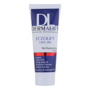 کرم مرطوب کننده بدن درمالیفت مدل ECZOLIFT UREA 20% مناسب پوست‌های خشک حجم 40 میلی لیتر