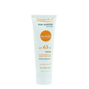 کرم ضدآفتاب دکتر ژیلا مدل Invisible با SPF63، حجم 50میلی‌لیتر